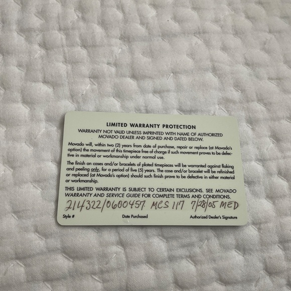 Women’s Esperanza Movado Watch - Picture 4 of 6